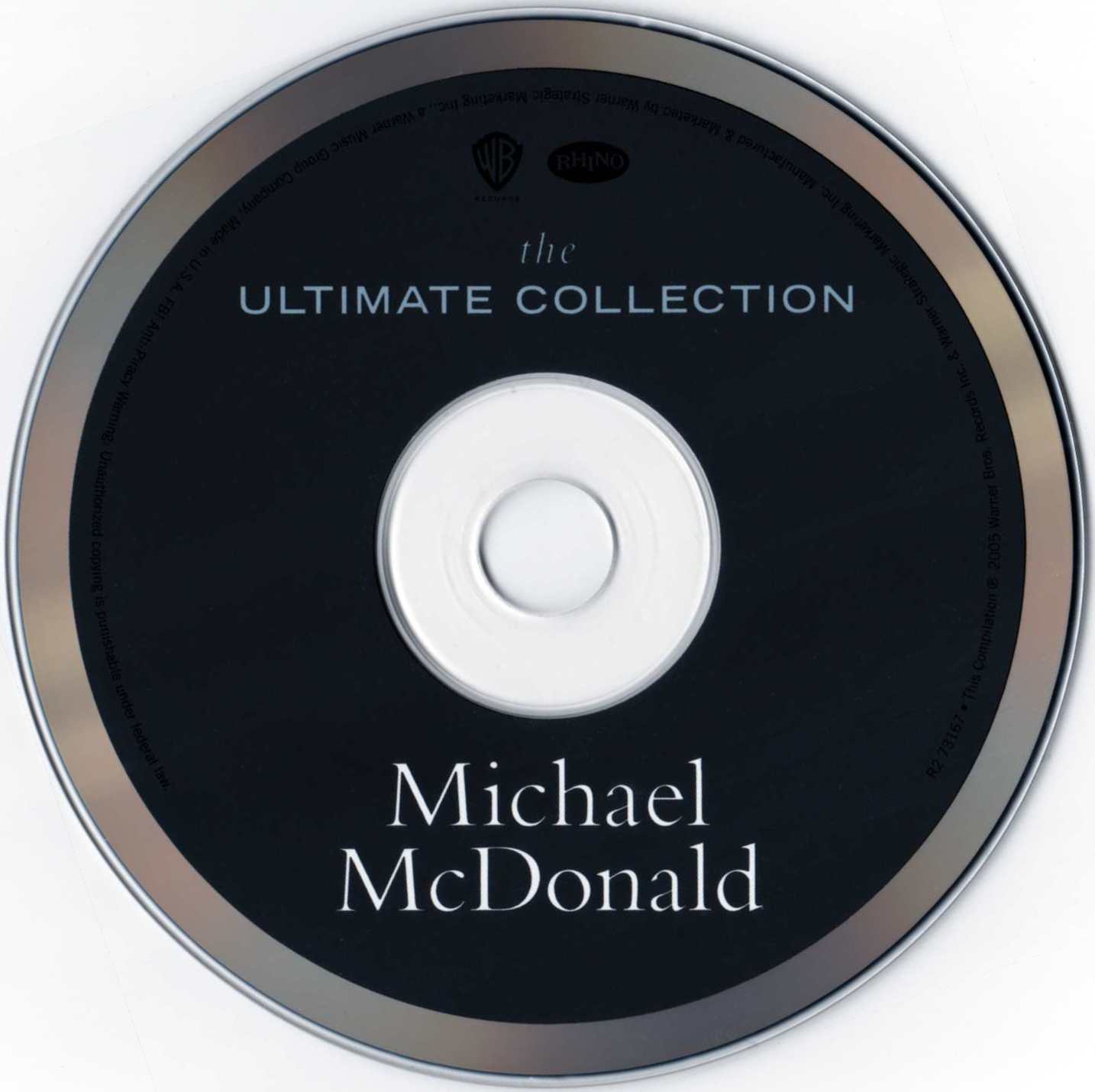Label Disc: Michael McDonald – The Ultimate Collection CD | Relix