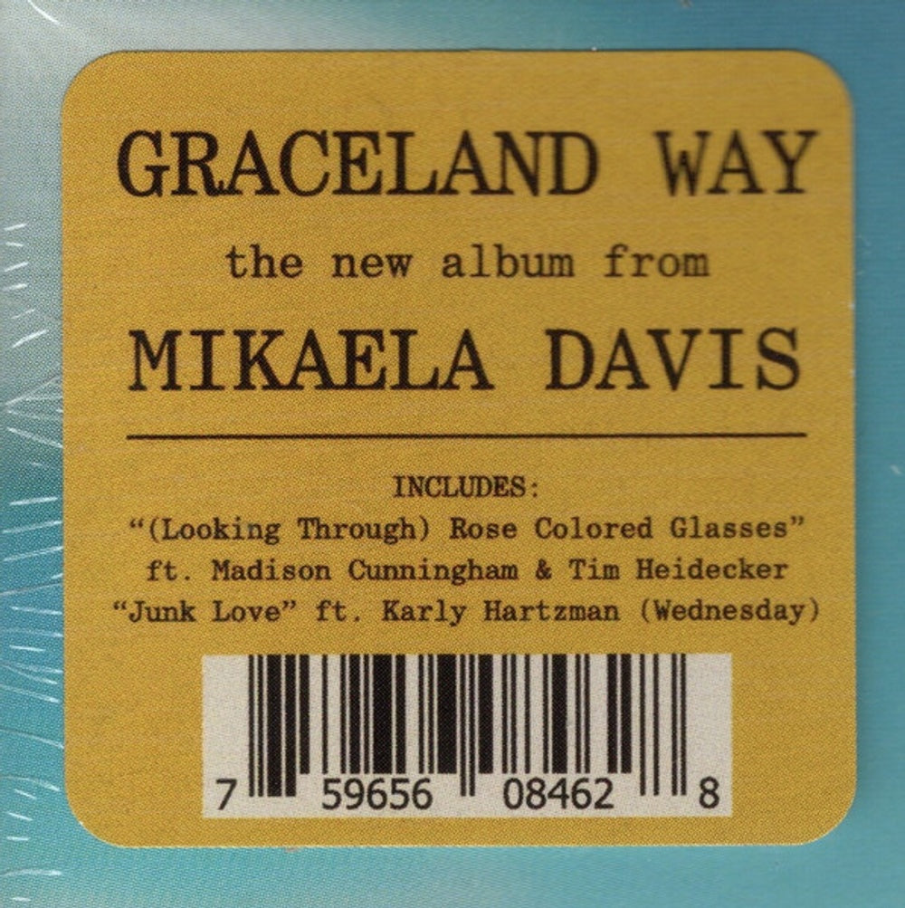 Label Disc: Mikaela Davis – Graceland Way CD | Relix