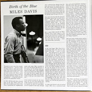 Label Disc: Miles Davis – Birth Of The Blue (180 Gram LP Vinyl) Vinyl LP | Relix