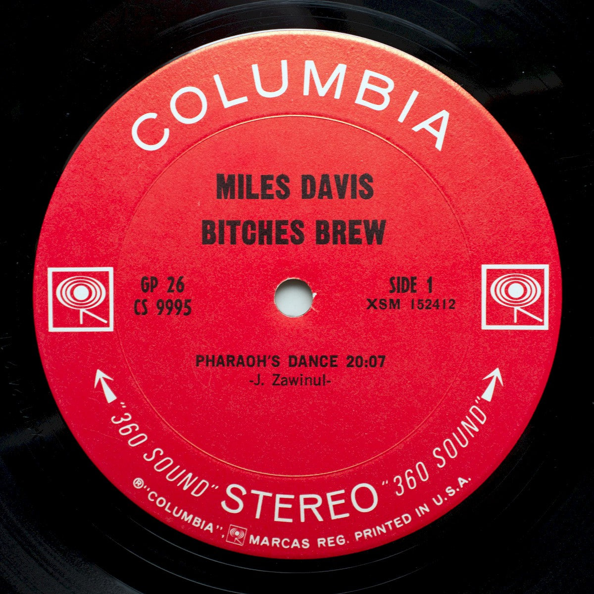 Label Disc: Miles Davis – Bitches Brew Vinyl LP | Relix
