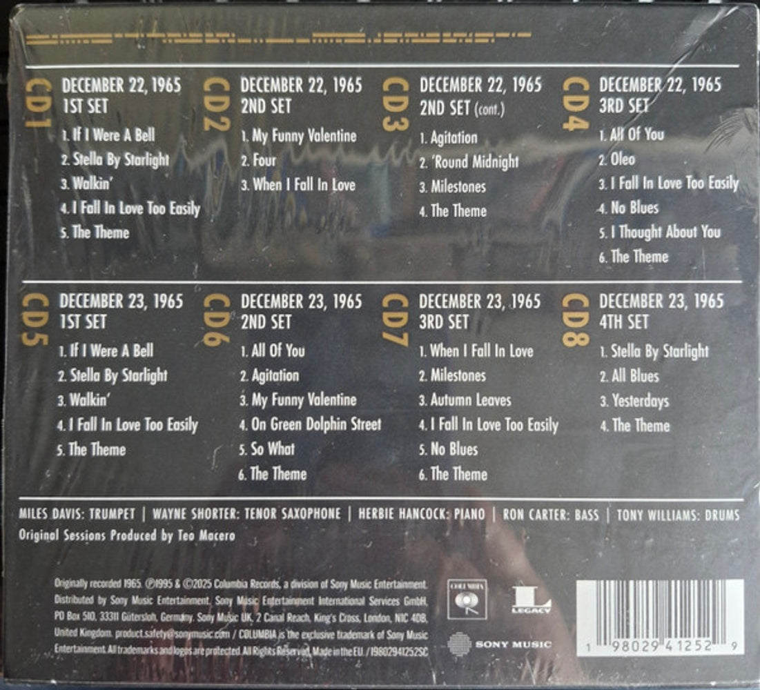 Label Disc: Miles Davis – Complete Plugged Nickel Live 1965 CD | Relix