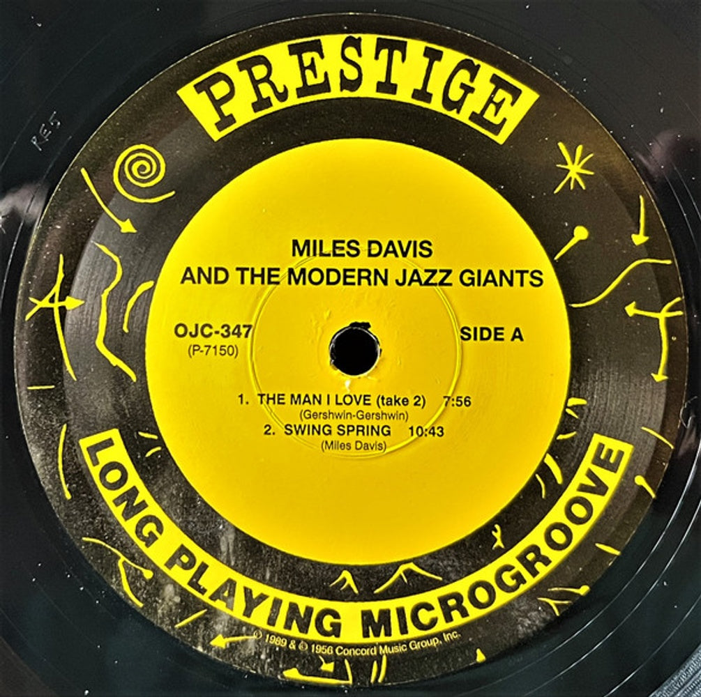 Label Disc: Miles Davis – Miles Davis & The Modern Jazz Giants Vinyl LP | Relix