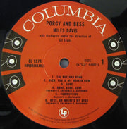 Label Disc: Miles Davis – Porgy and Bess (Mono LP Vinyl) Vinyl LP | Relix