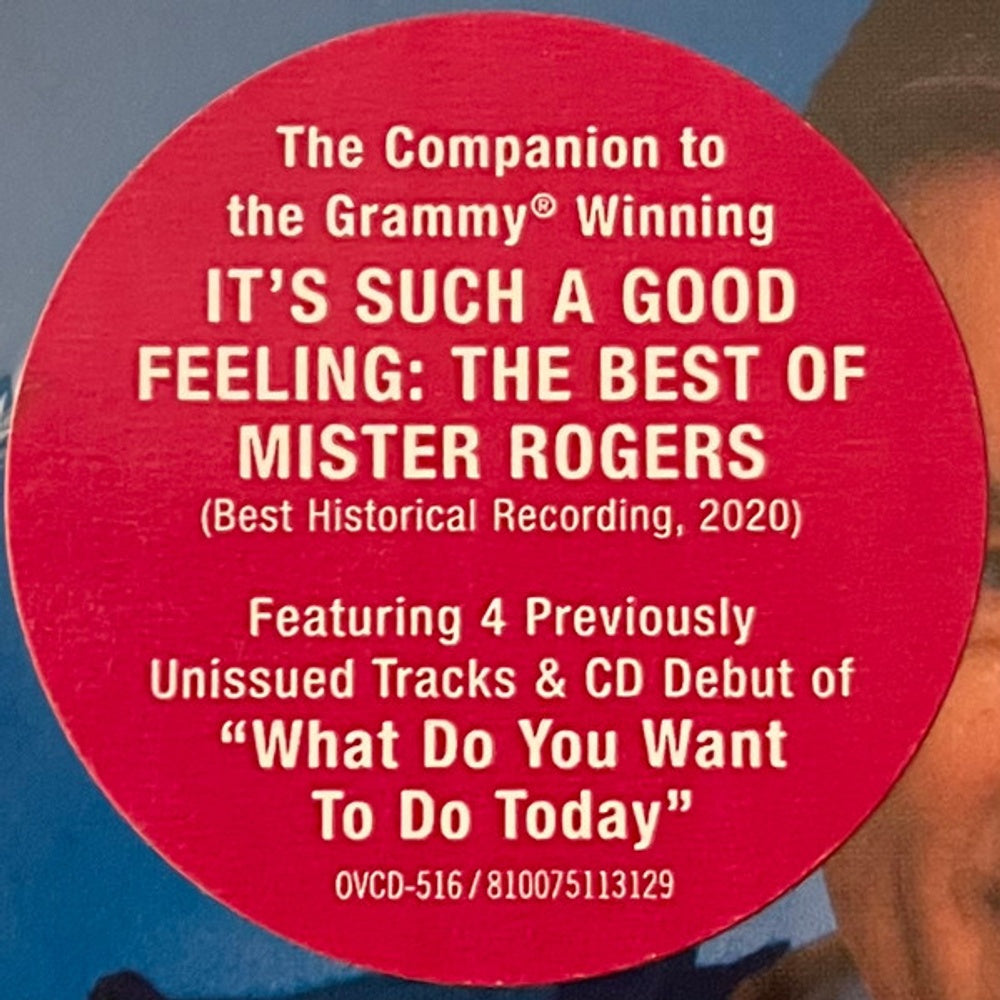 Label Disc: Mister Rogers – Back In The Neighborhood: The Best Of Mister Rogers, Volume 2 CD | Relix