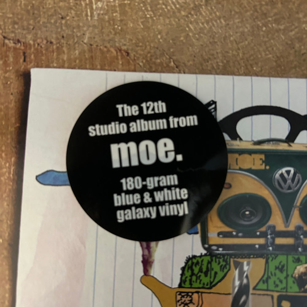 Label Disc: Moe – This Is Not, We Are (Blue Galaxy LP Vinyl) Vinyl LP | Relix