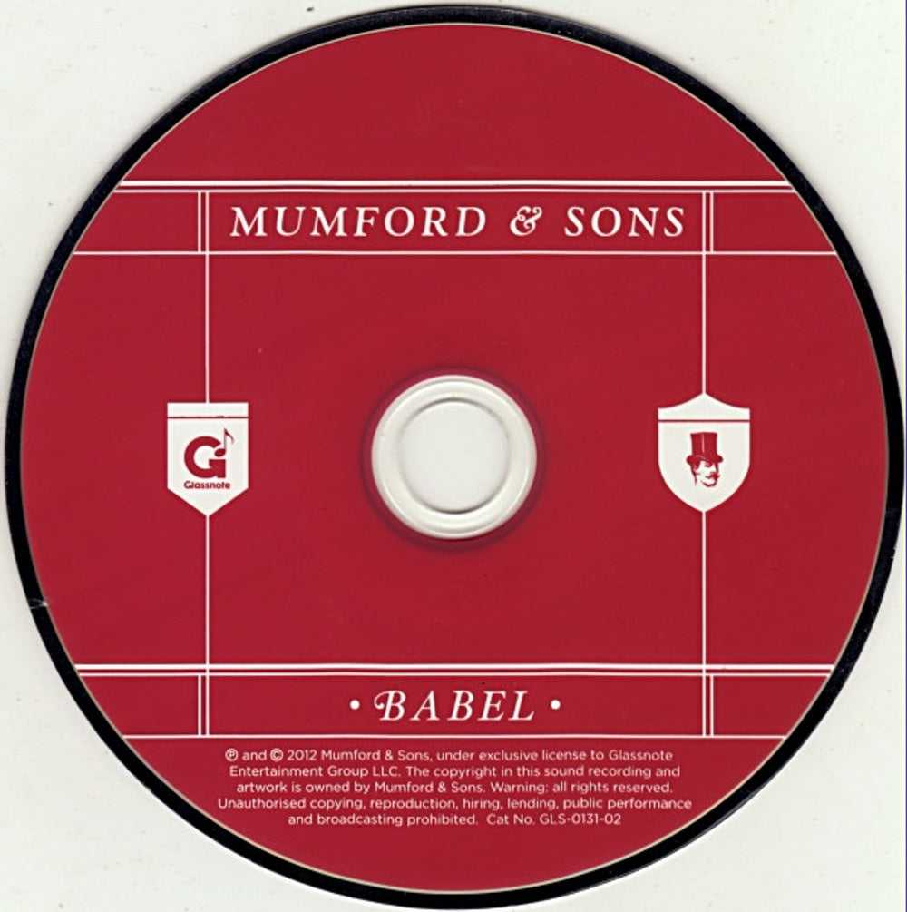 Label Disc: Mumford & Sons – Babel (Deluxe CD) CD | Relix