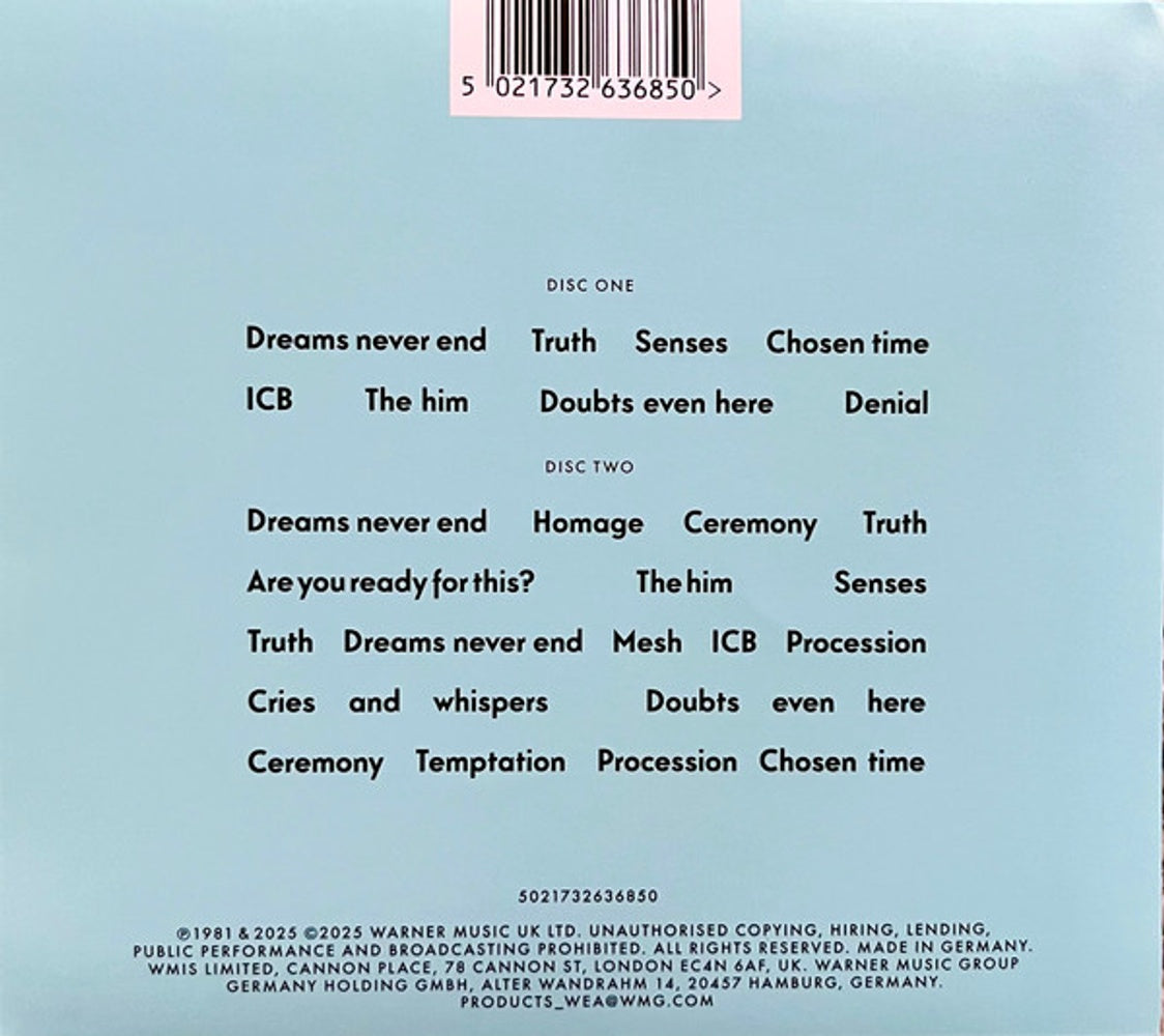 Label Disc: New Order – Movement (Hol CD) CD | Relix