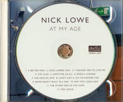 Label Disc: Nick Lowe – At My Age CD | Relix