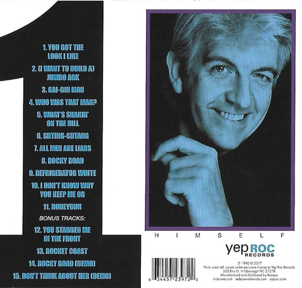 Label Disc: Nick Lowe – Party of One CD | Relix