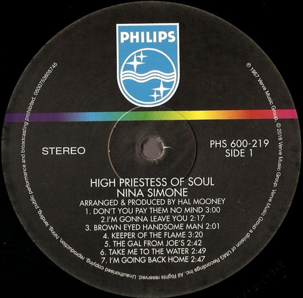 Label Disc: Nina Simone – High Priestess Of Soul Vinyl LP | Relix