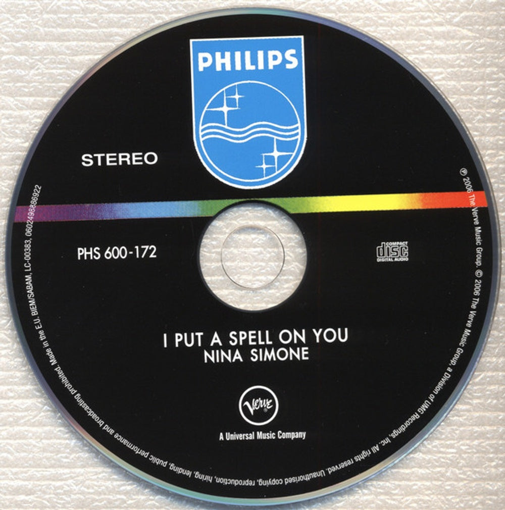 Label Disc: Nina Simone – I Put a Spell on You CD | Relix