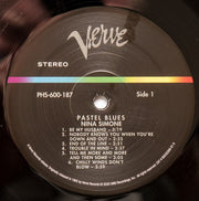 Label Disc: Nina Simone – Pastel Blues (Verve Acoustic Sounds Series LP Vinyl) Vinyl LP | Relix