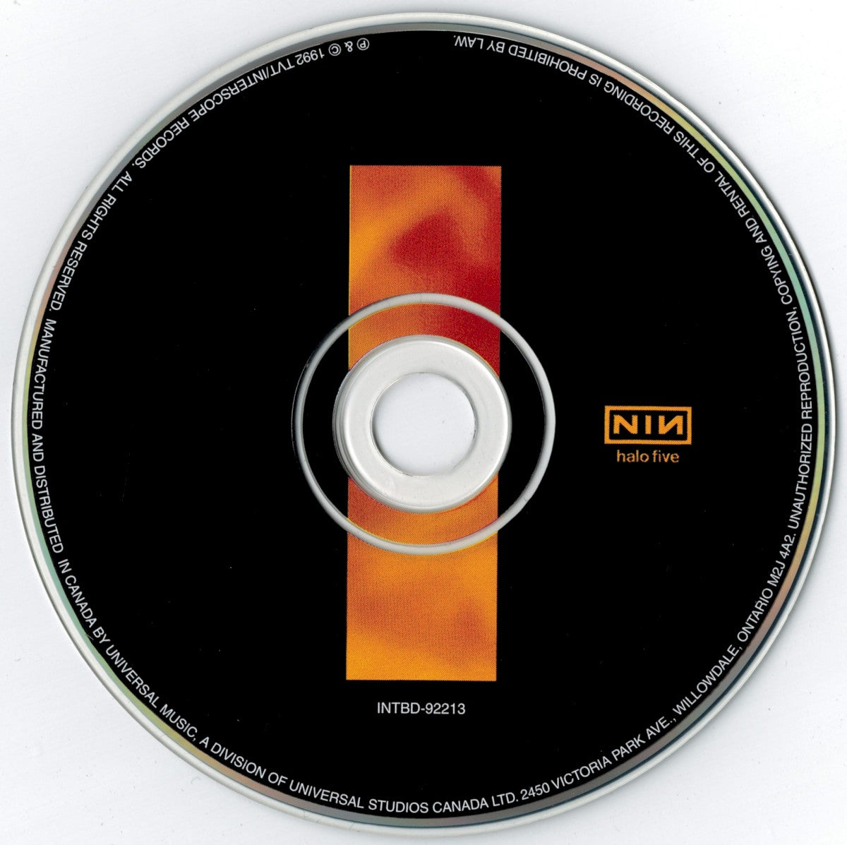 Label Disc: Nine Inch Nails – Broken (CD) CD | Relix