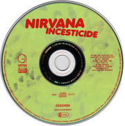 Label Disc: Nirvana – Incesticide CD | Relix