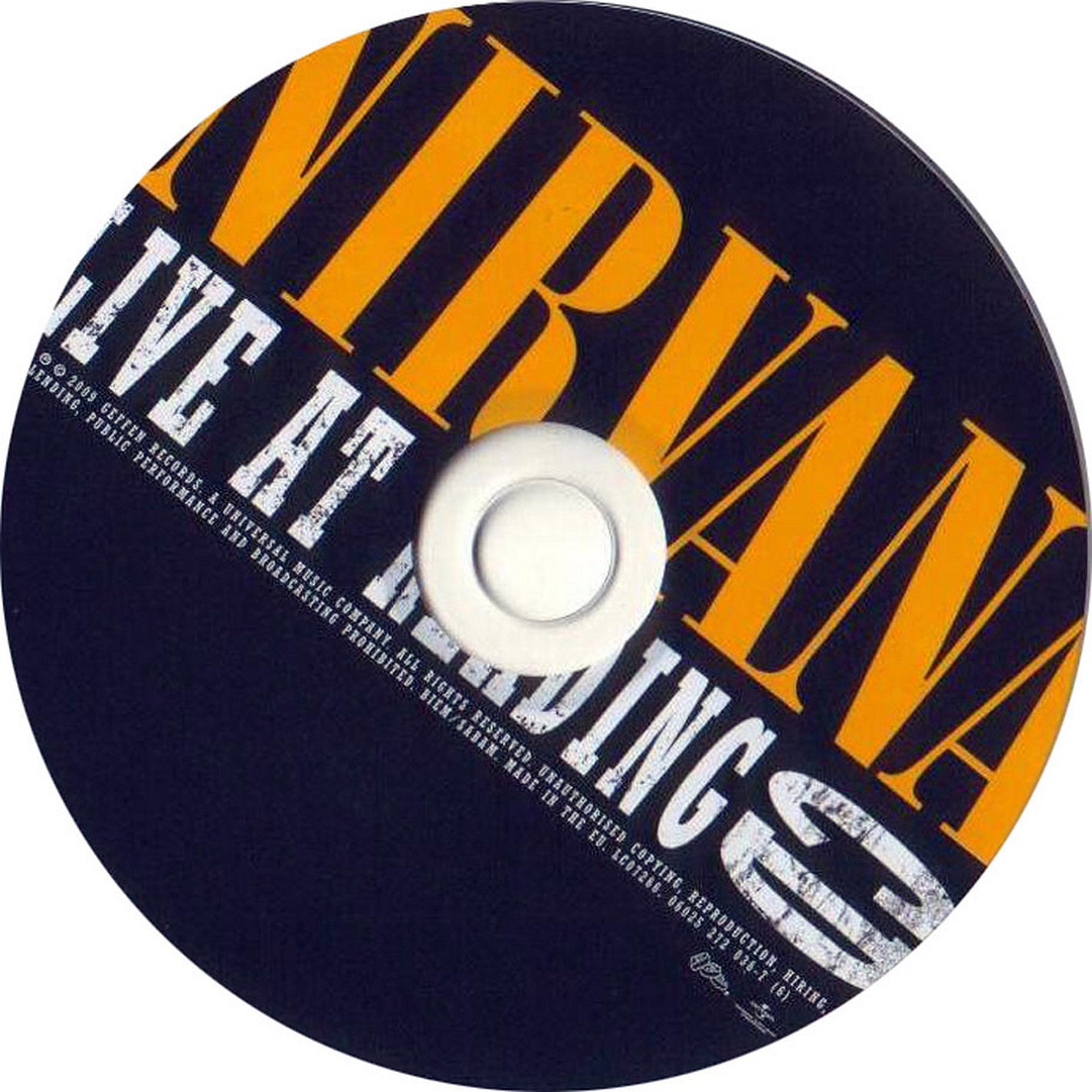 Label Disc: Nirvana – Live at Reading CD | Relix