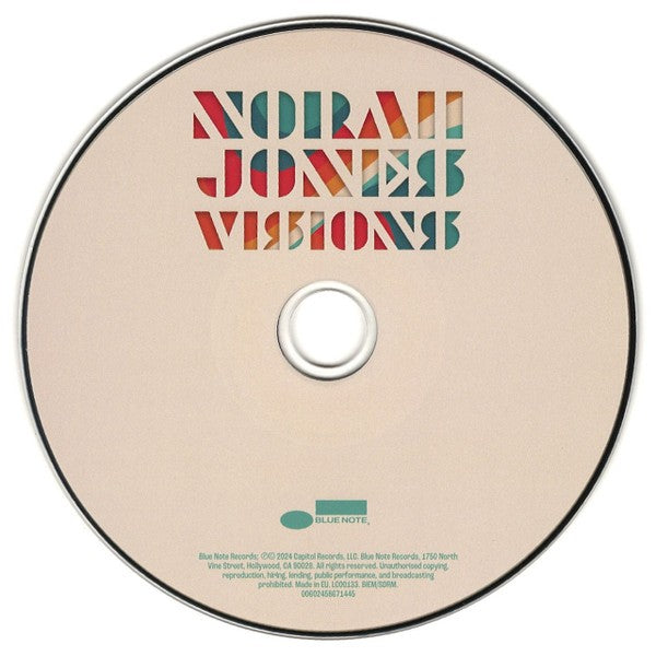 Label Disc: Norah Jones – Visions CD | Relix