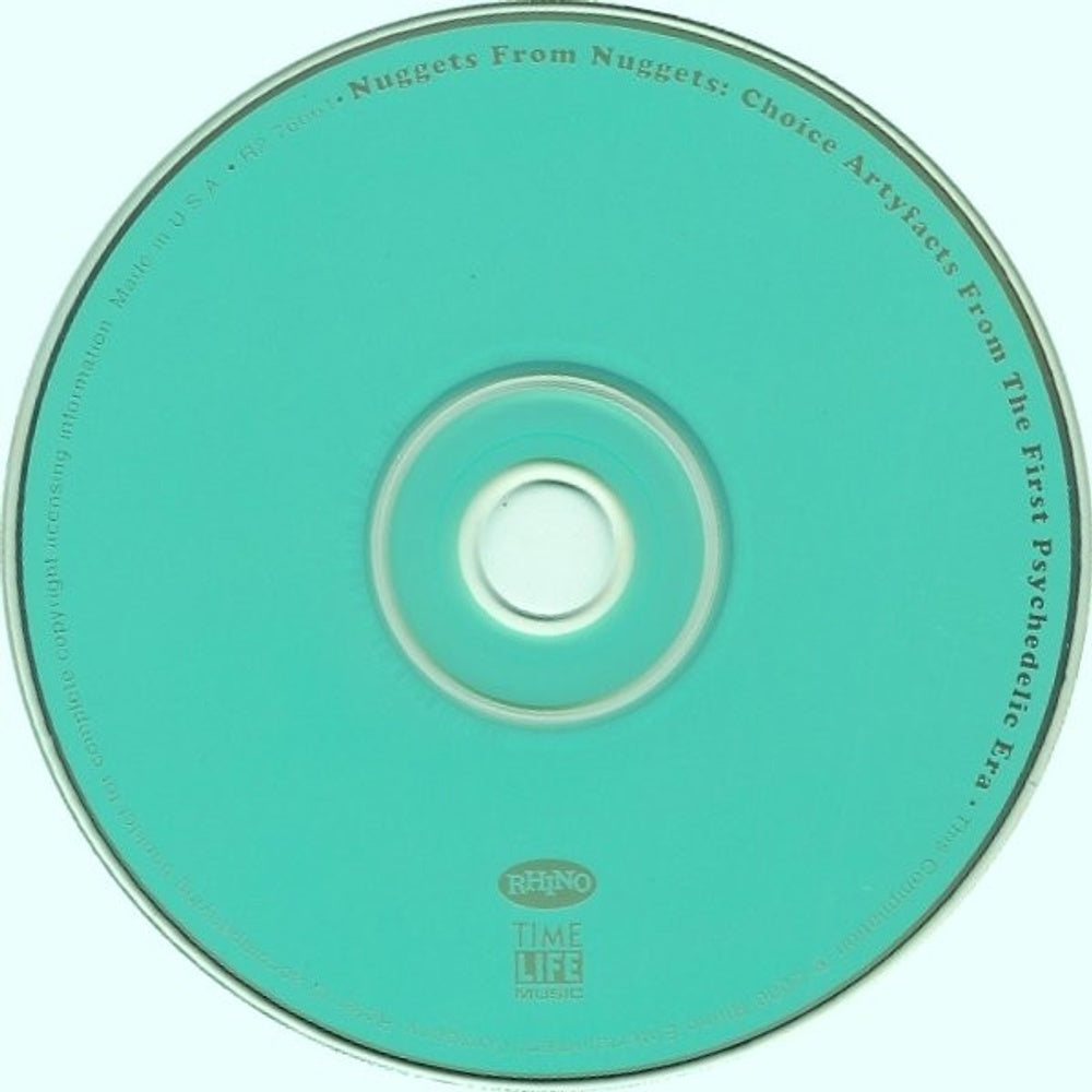 Label Disc: Nuggets From Nuggets-Artyfa – Nuggets From Nuggets: Original Artyfacts From The First Psychedelic Era CD | Relix