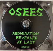 Label Disc: Osees – Abomination Revealed At Last CD | Relix