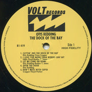 Label Disc: Otis Redding – Dock Of The Bay (Mono LP Vinyl) Vinyl LP | Relix