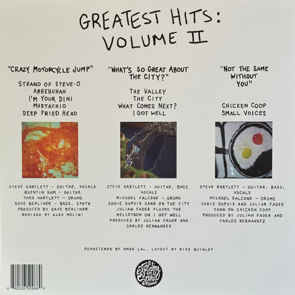 Label Disc: Ovlov – Greatest Hits Vol. II (Opaque Lemon Yellow LP Vinyl) Vinyl LP | Relix