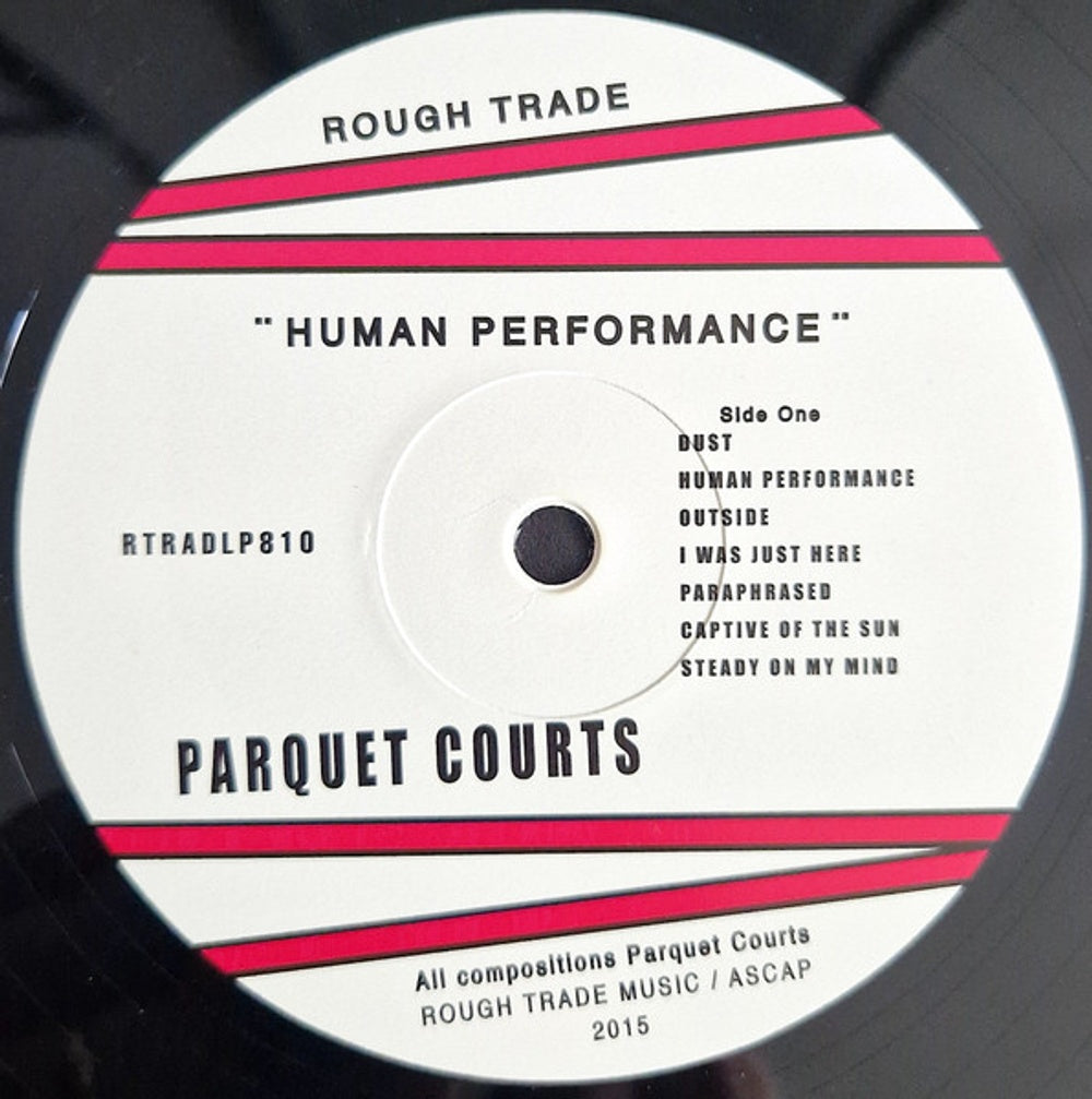 Label Disc: Parquet Courts – Human Performance Vinyl LP | Relix
