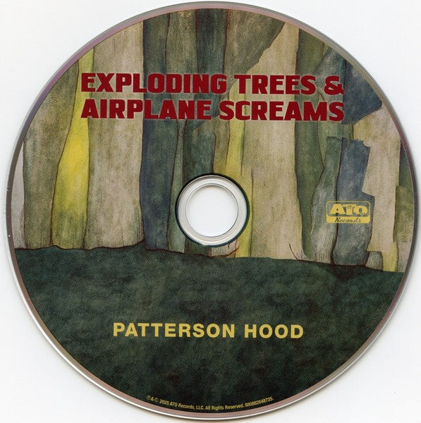 Label Disc: Patterson Hood – Exploding Trees & Airplane Screams CD | Relix