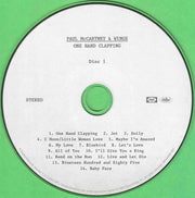 Label Disc: Paul McCartney And Wings – One Hand Clapping CD | Relix