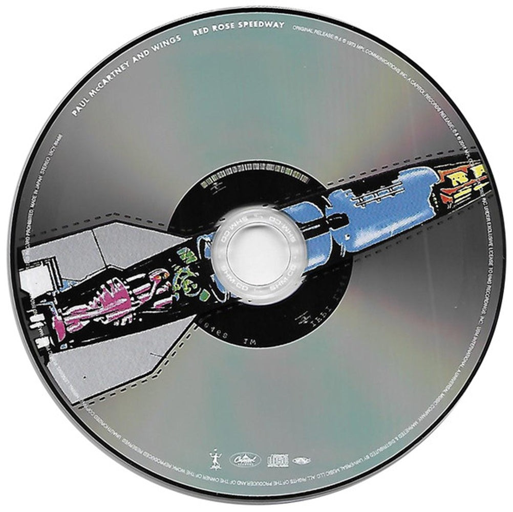 Label Disc: Paul McCartney And Wings – Red Rose Speedway - (SHM, Limited Edition CD) CD | Relix