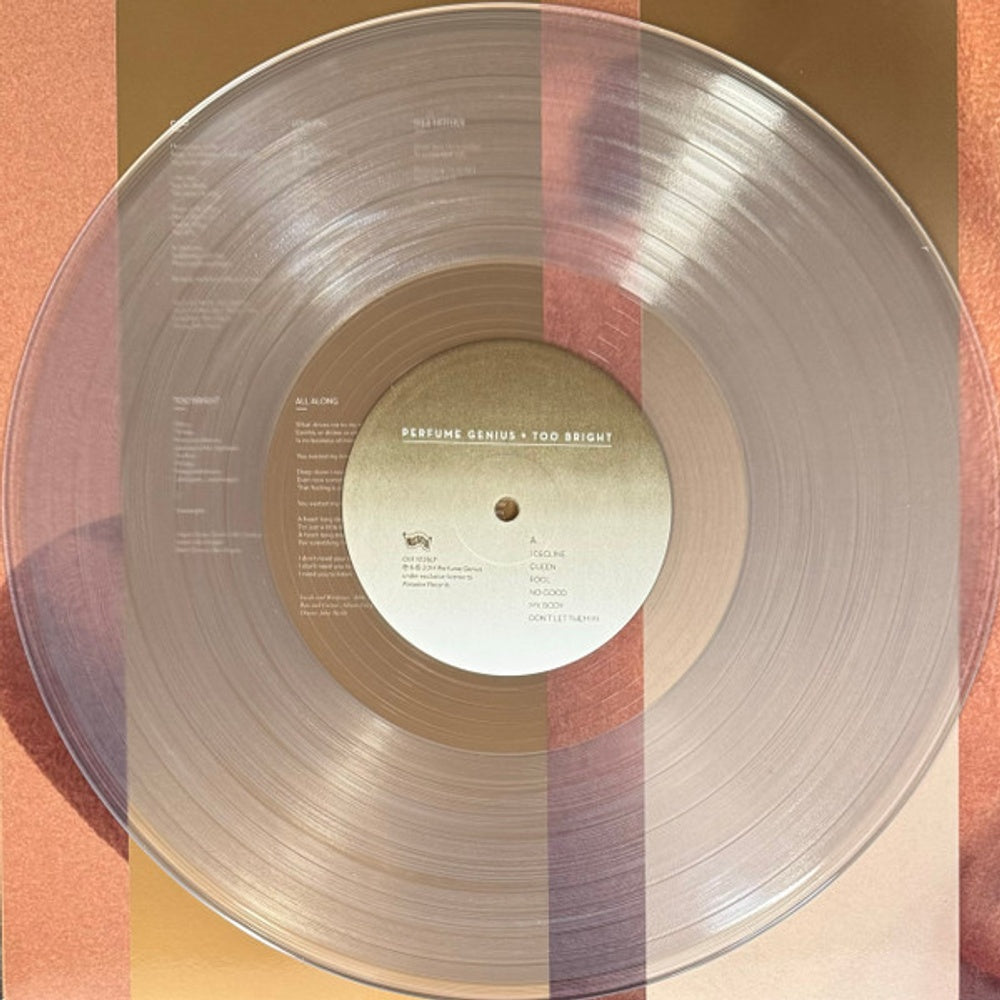 Label Disc: Perfume Genius – Too Bright (Clear LP Vinyl) Vinyl LP | Relix