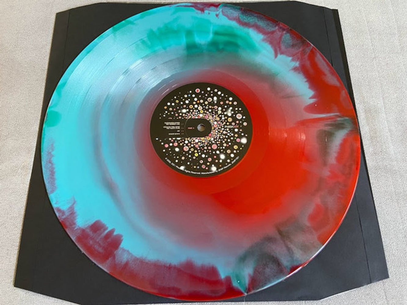 Label Disc: Phish – Joy (Red/Purple/Blue LP Vinyl) Vinyl LP | Relix