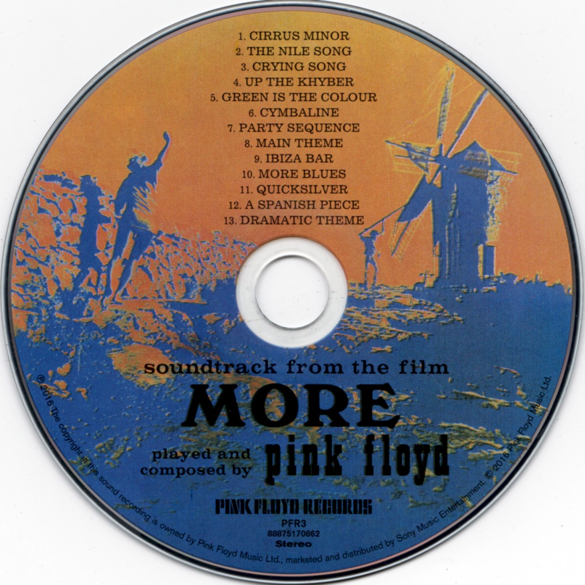 Label Disc: Pink Floyd – More CD | Relix