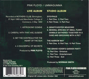 Label Disc: Pink Floyd – Ummagumma CD | Relix
