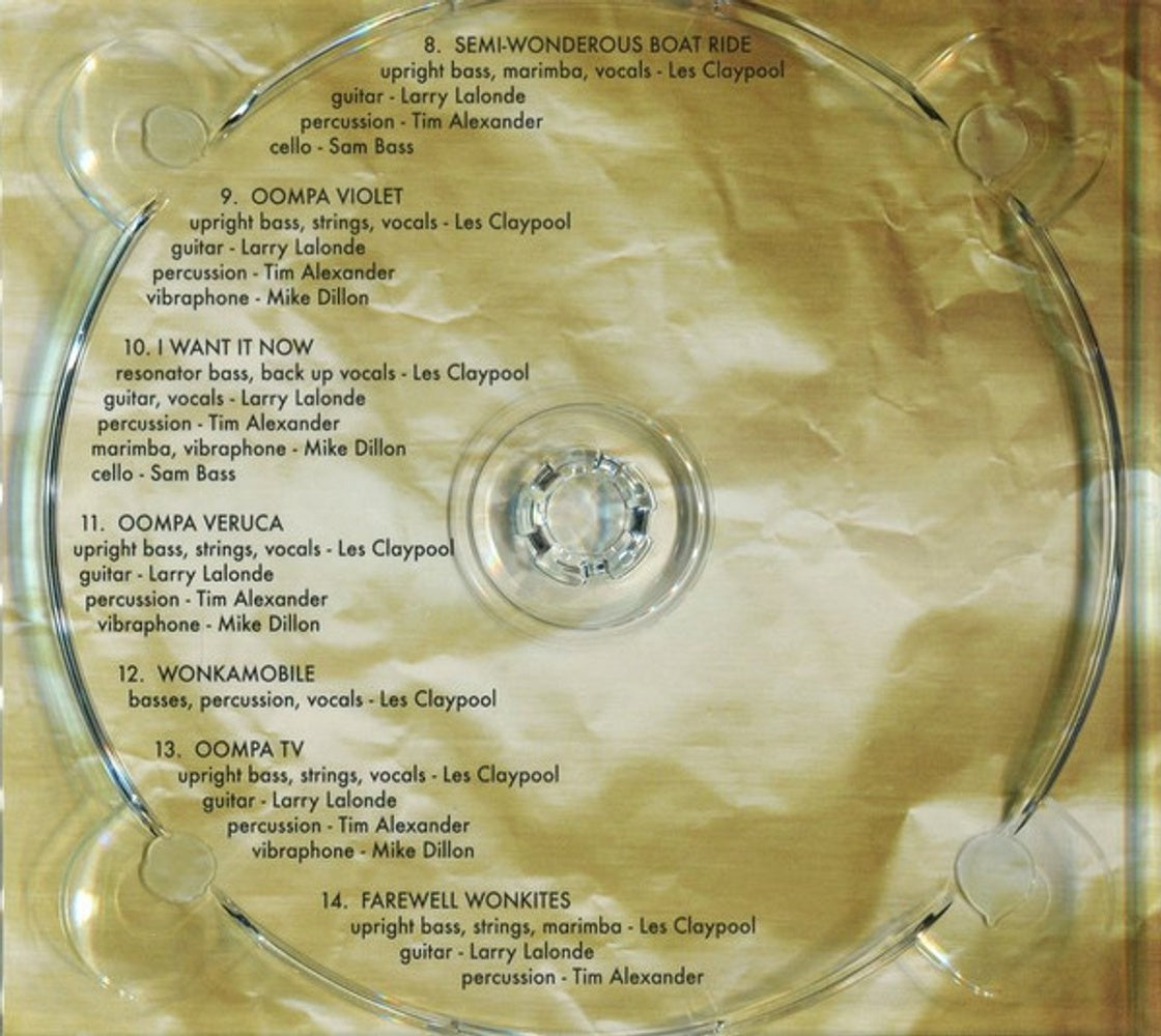 Label Disc: Primus – Primus & The Chocolate Factory With The Fungi Ensemble [CD/DVD][5.1 Dolby Surround Sound] CD | Relix