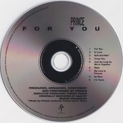Label Disc: Prince – For You CD | Relix