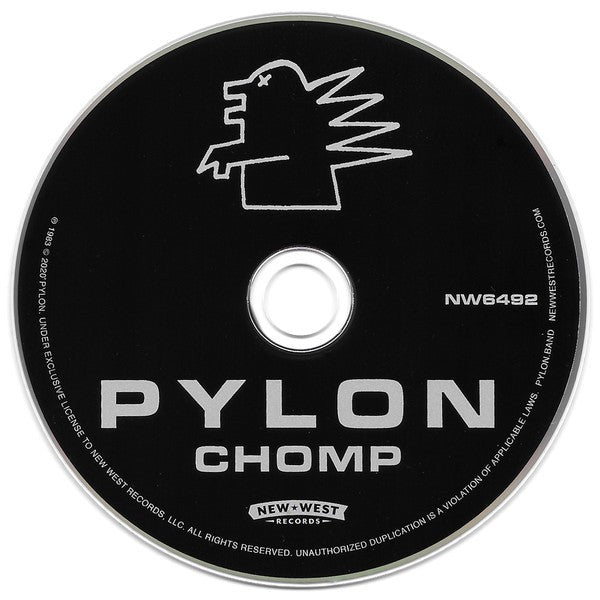 Label Disc: Pylon – Chomp CD | Relix