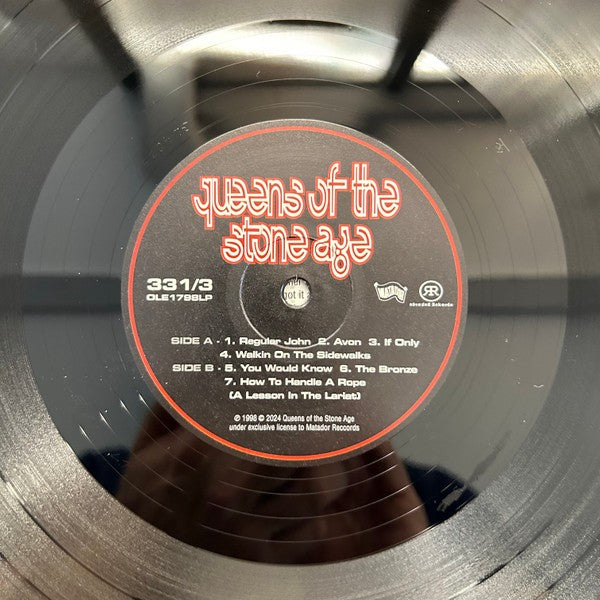 Label Disc: Queens Of The Stone Age – Queens Of The Stone Age Vinyl LP | Relix