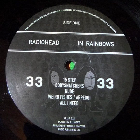 Label Disc: Radiohead – In Rainbows Vinyl LP | Relix