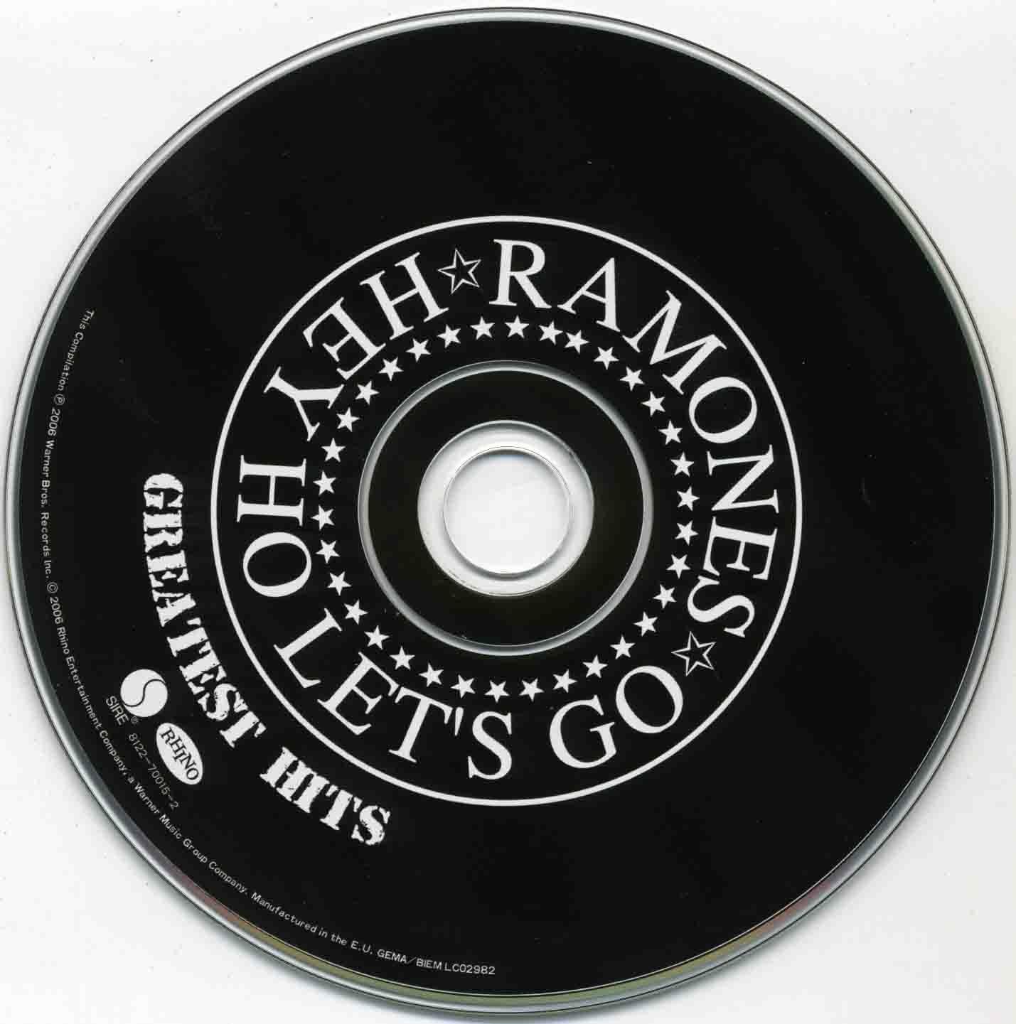 Label Disc: Ramones – Greatest Hits CD | Relix