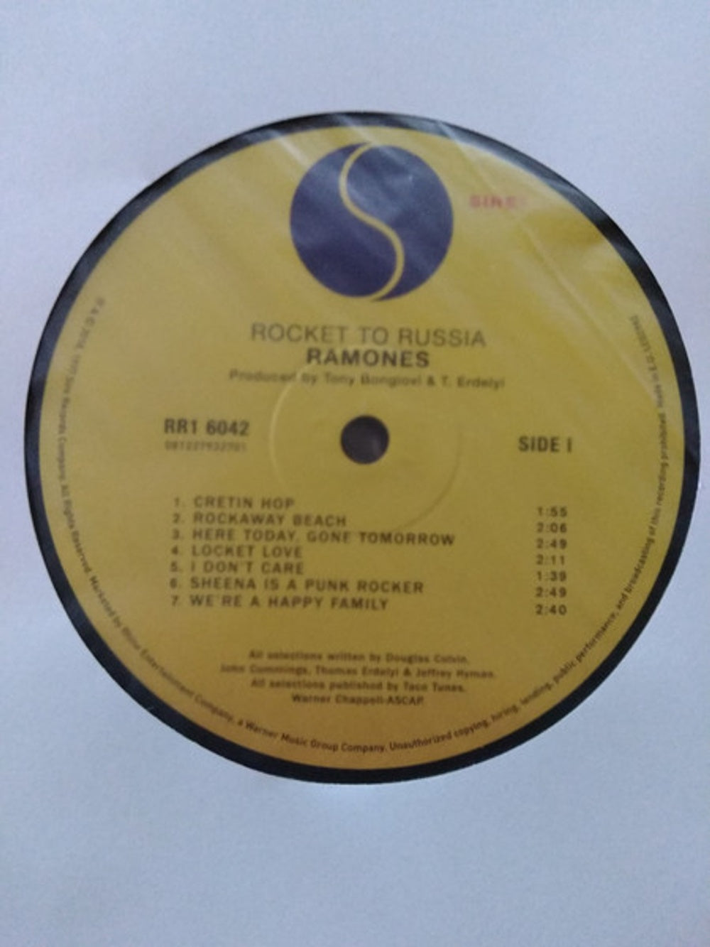 Label Disc: Ramones – Rocket To Russia (Remastered LP Vinyl) Vinyl LP | Relix