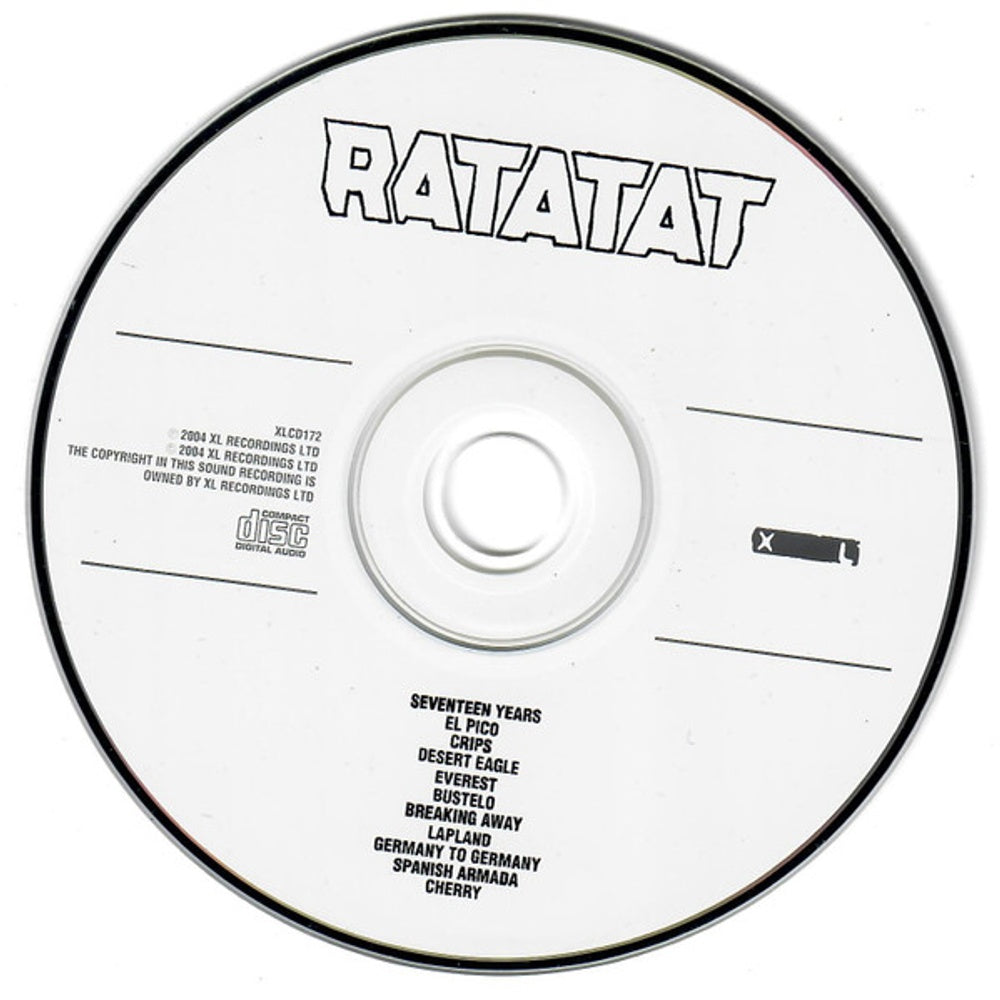 Label Disc: Ratatat – Ratatat CD | Relix
