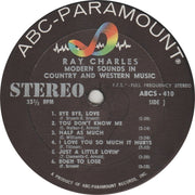 Label Disc: Ray Charles – Modern Sounds In Country And Western Music Vinyl LP | Relix