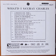 Label Disc: Ray Charles – What'd I Say CD | Relix