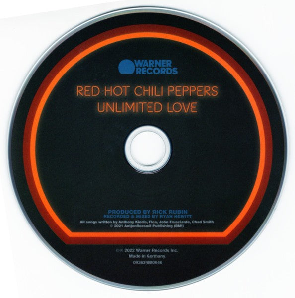 Label Disc: Red Hot Chili Peppers – Unlimited Love CD | Relix