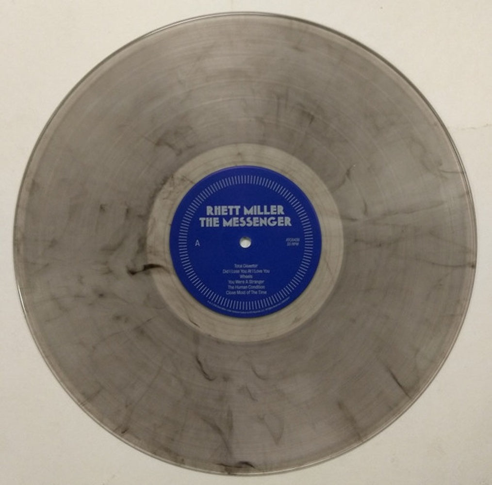 Label Disc: Rhett Miller – The Messenger (Clear w/Black Smoke LP Vinyl) Vinyl LP | Relix