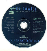 Label Disc: Rick Fowler – Back On My Good Foot CD | Relix