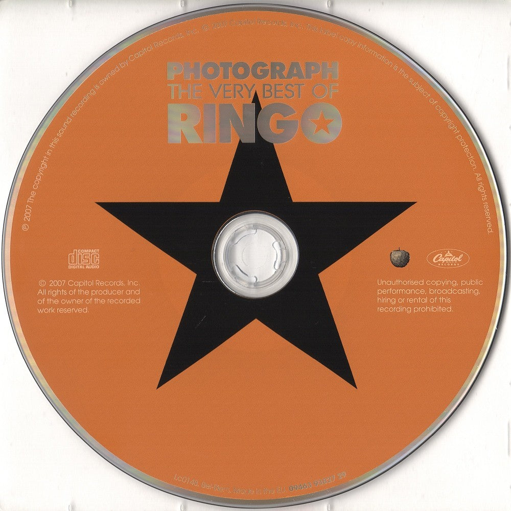 Label Disc: Ringo Starr – Photograph: The Very Best of Ringo CD | Relix