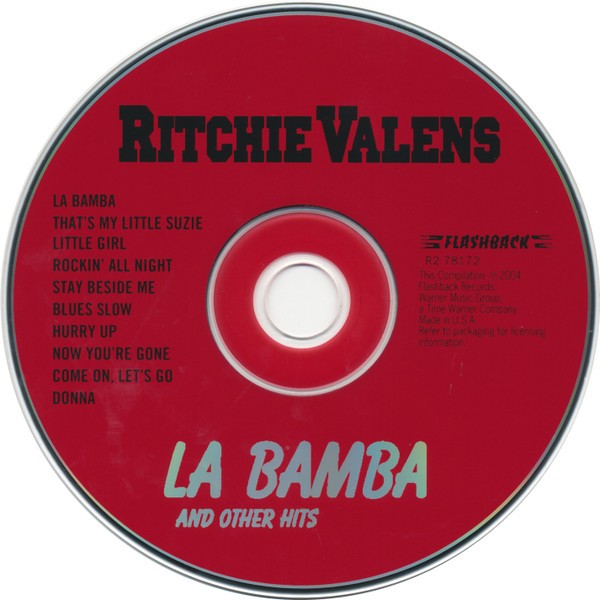 Label Disc: Ritchie Valens – La Bamba and Other Hits CD | Relix