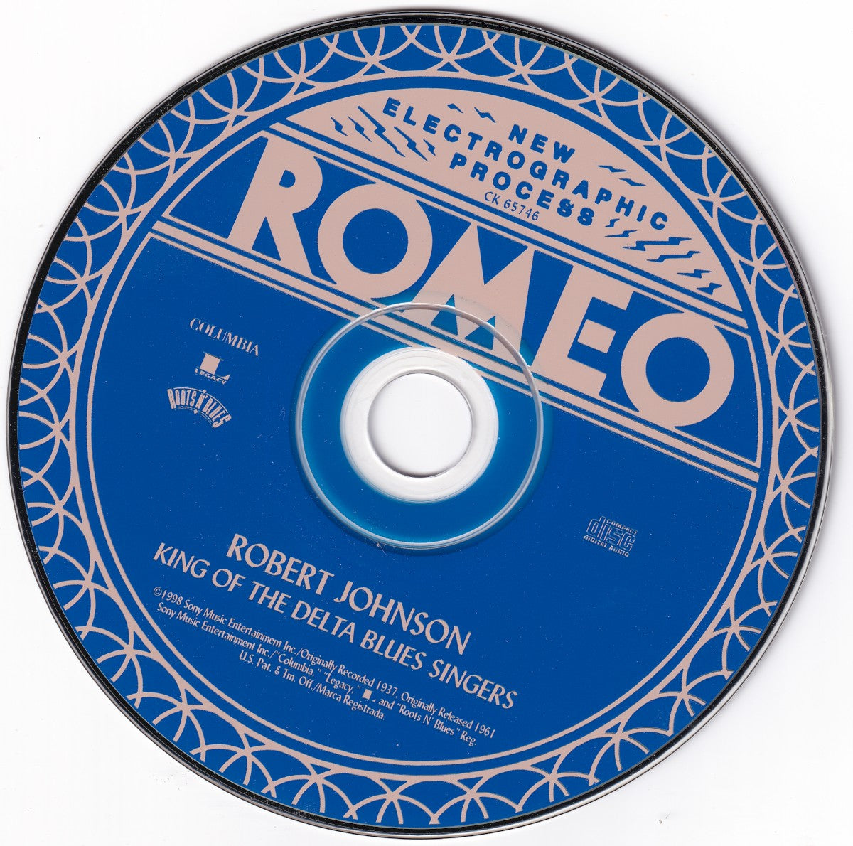 Label Disc: Robert Johnson – King Of Delta Blues Singers (+ 1 Bonus Track CD) CD | Relix