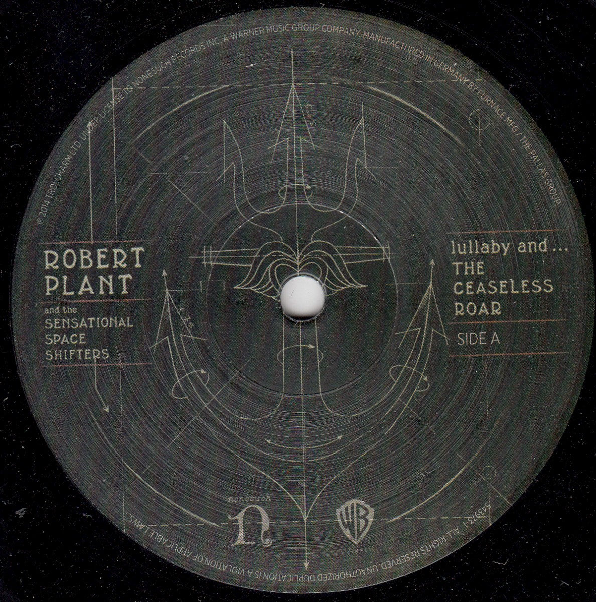 Label Disc: Robert Plant – lullaby and... The Ceaseless Roar Vinyl LP | Relix