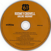 Label Disc: Rodney Crowell – Airline Highway CD | Relix